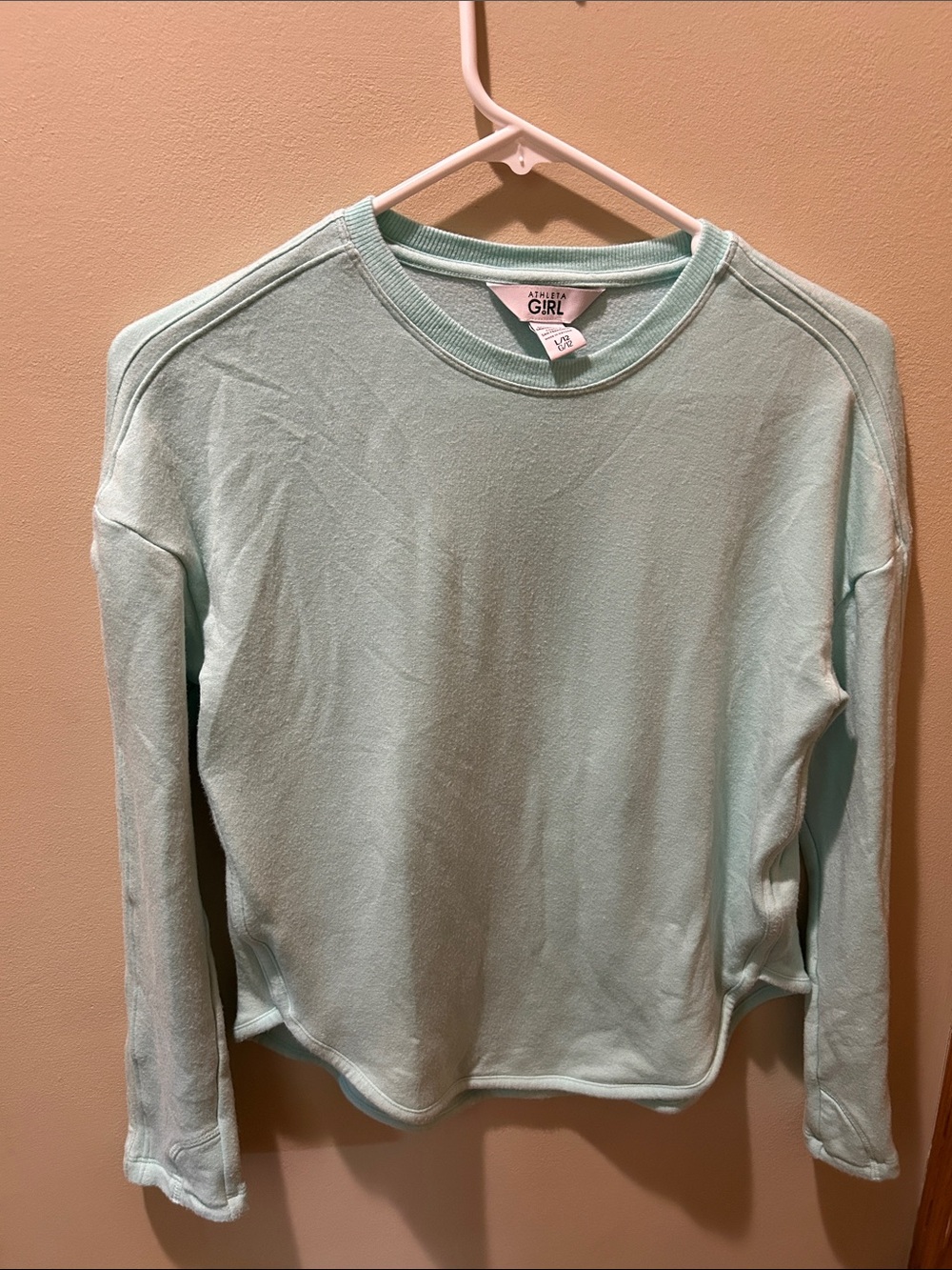Athleta Girl Long Sleeve Top size large